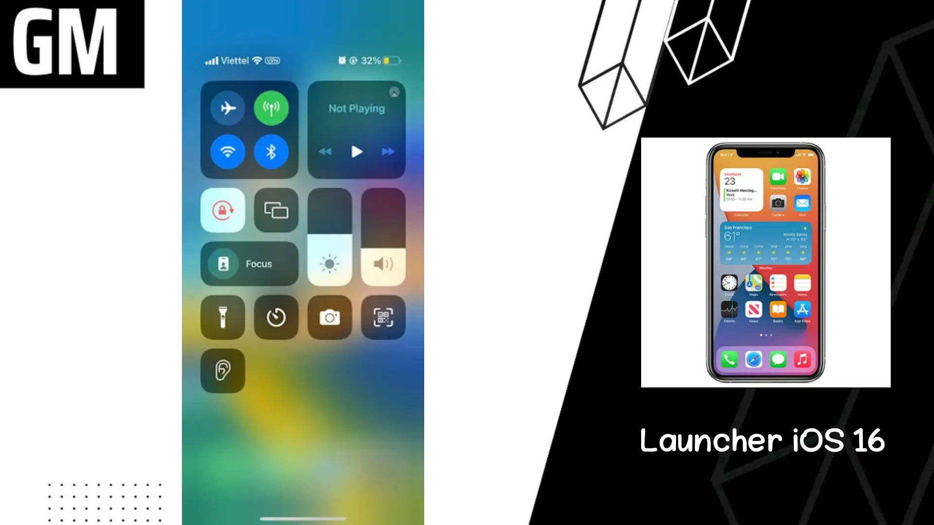 تنزيل برنامجLauncher iOS 16تحويل الاندرويد الى ايفون بالكامل تحويل كامل