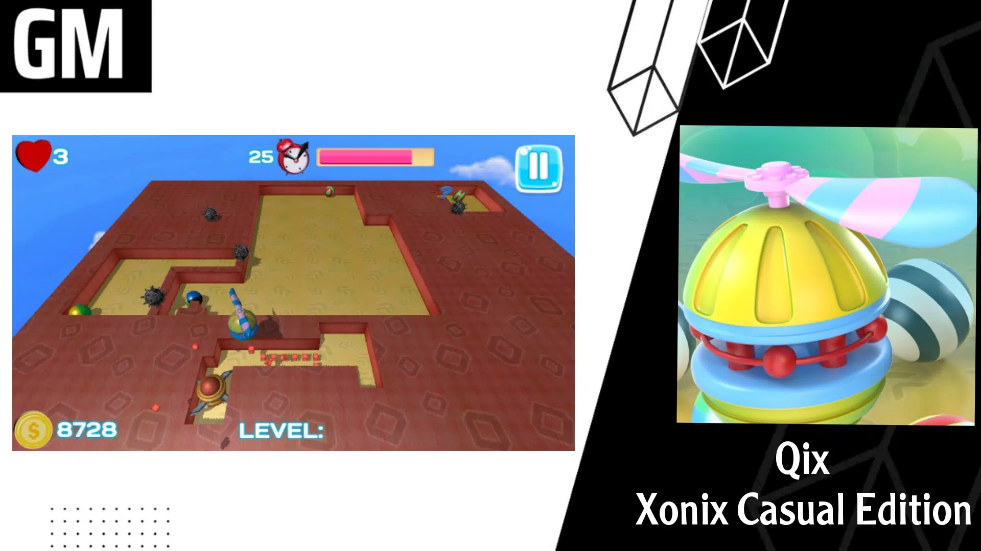 تحميل لعبة Qix Xonix Casual Edition Apk للاندرويد والايفون اخر اصدار 2023