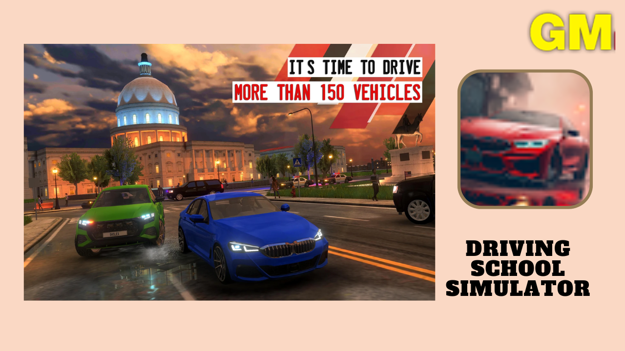 تحميل لعبة Driving School Simulator مهكرة v3.21.4 للاندرويد 2024 من ميديا فاير
