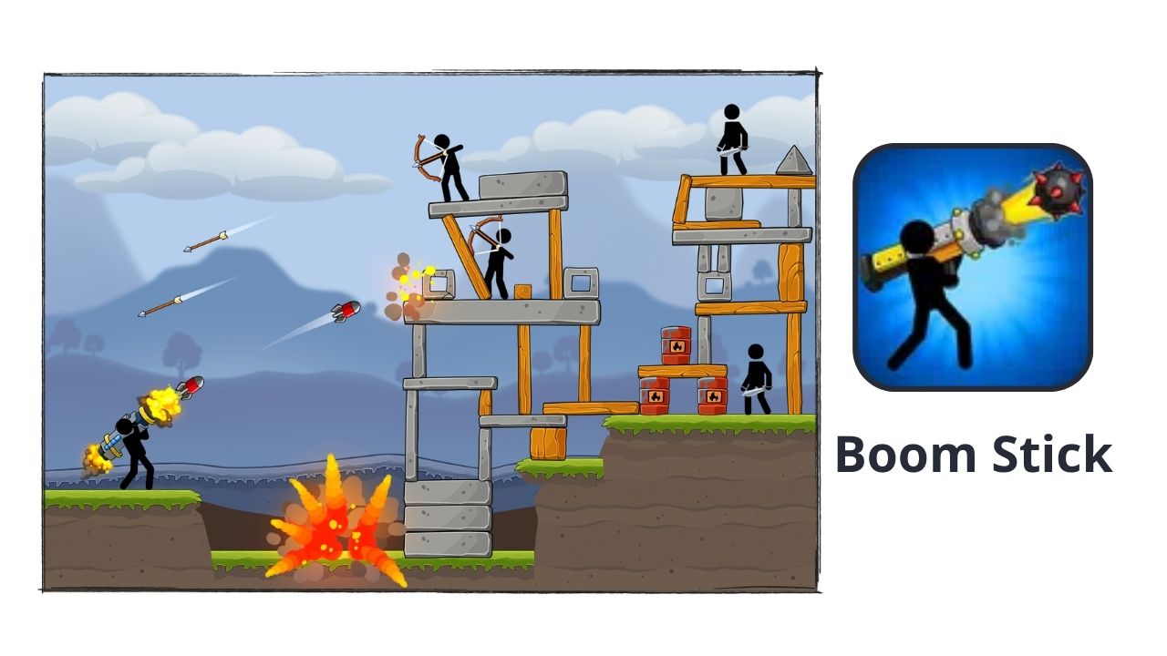 تحميل لعبة boom stick مهكرة 3.8.4 اخر اصدار من ميديا فاير 2024