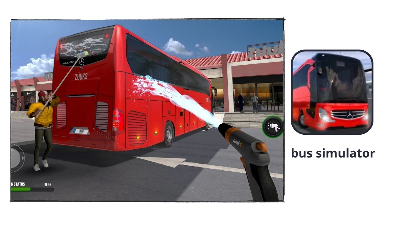 تحميل لعبة bus simulator مهكرة v1.10.4 للاندرويد اخر اصدار 2024 من ميديا فاير