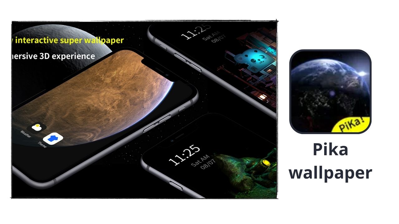تحميل تطبيق خلفية لعبة متحركة للجوال Pika wallpaper للاندرويد والايفون -لعبة خلفية