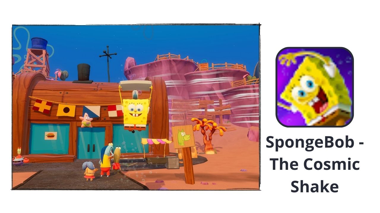 تحميل لعبة سبونج بوب للاندرويد والايفون SpongeBob - The Cosmic Shake اخر اصدار مجانا