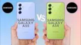 ما الفرق بين Samsung Galaxy A55 و Samsung Galaxy A54